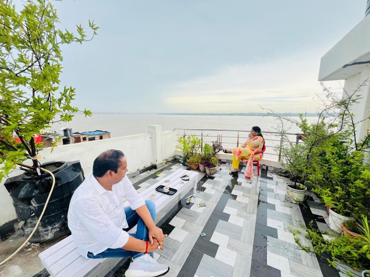 River View Paying Guest House Váránasí Exteriér fotografie